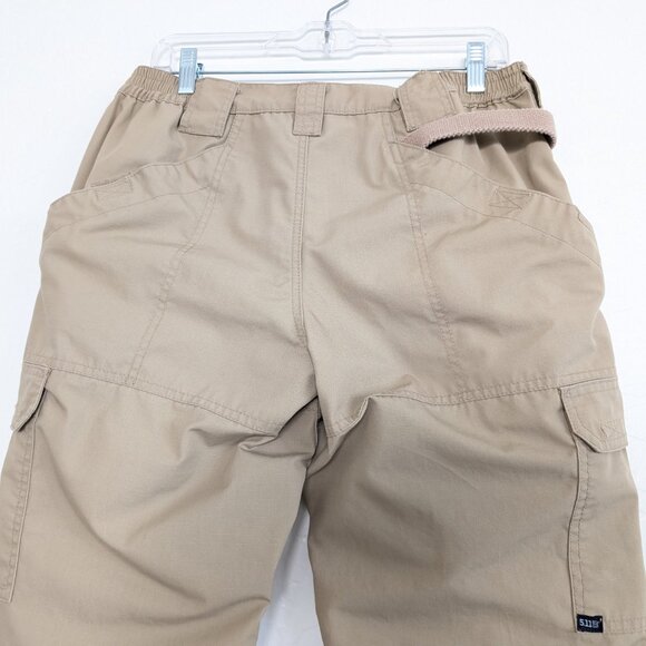 511 TACTICAL Pants Women's 12 Taclite Beige Outdoor Zip Button Pockets Casual - Picture 6 of 14